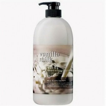 Welcos Body Phren Shower Gel Vanilla Milk - Гель для душа с молочными протеинами